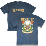 CLOWN T-SHIRT - NAVY WASH