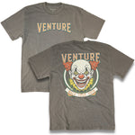 CLOWN T-SHIRT - GREY WASH