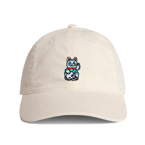 Off White Corded Cap